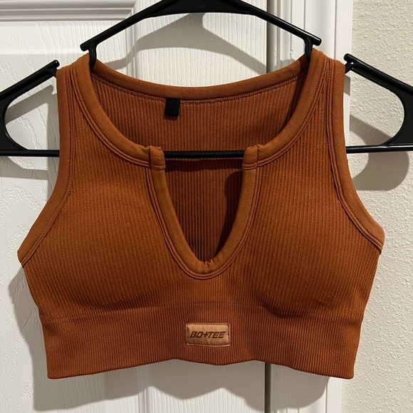 Oh Polly Other - Down to the Core collection. ribbed seamless sports bra